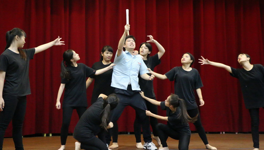 金山國中演出實況