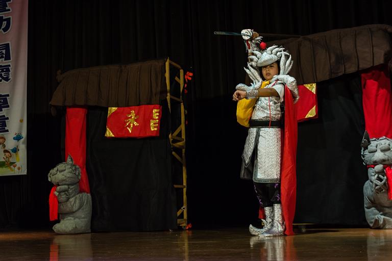 趙子龍現身了，威風凜凜，也是大小朋友的最愛！