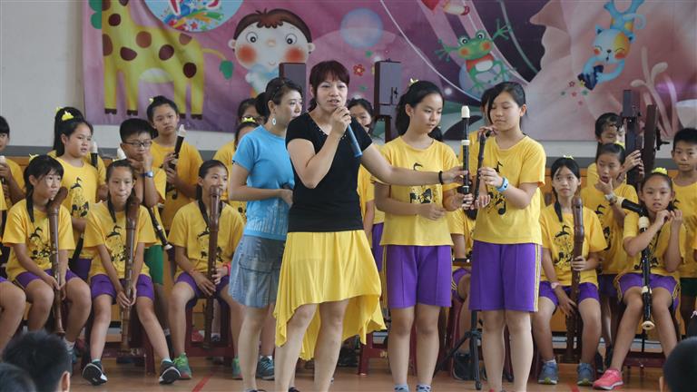 桃園市內定國小直笛家族介紹