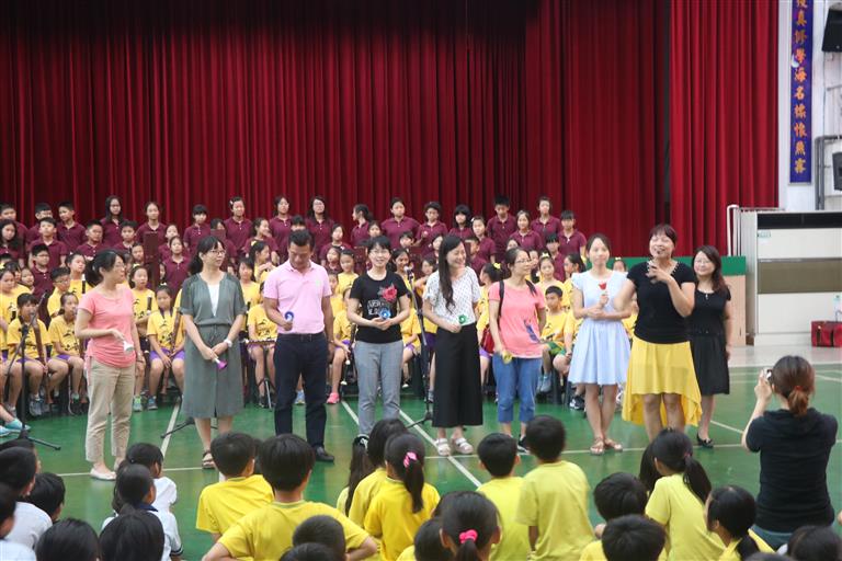 彰化縣大村國小親師樂器體驗