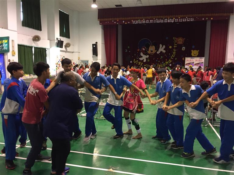 北山國中場次:帶動全場一起舞動