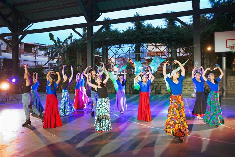 活動當天的熱情表演