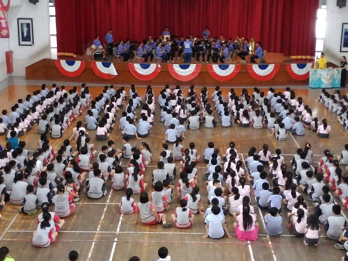 朴子國小禮堂--管樂合奏演出