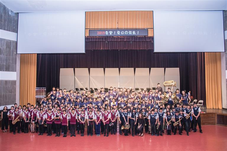 國立馬公高級中學管樂團成果圖