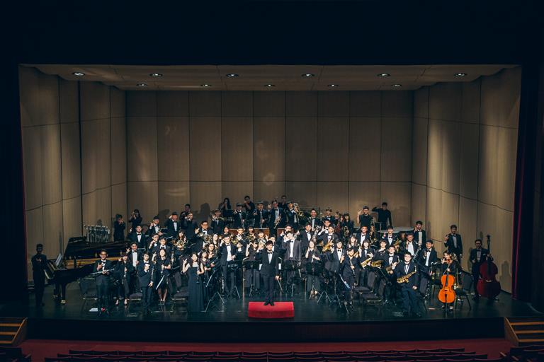 國立臺灣大學管樂團成果圖