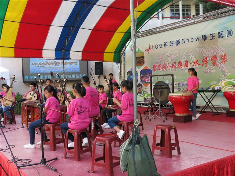 水岸花都戶外廣場絲竹室內樂演奏-八陣圖