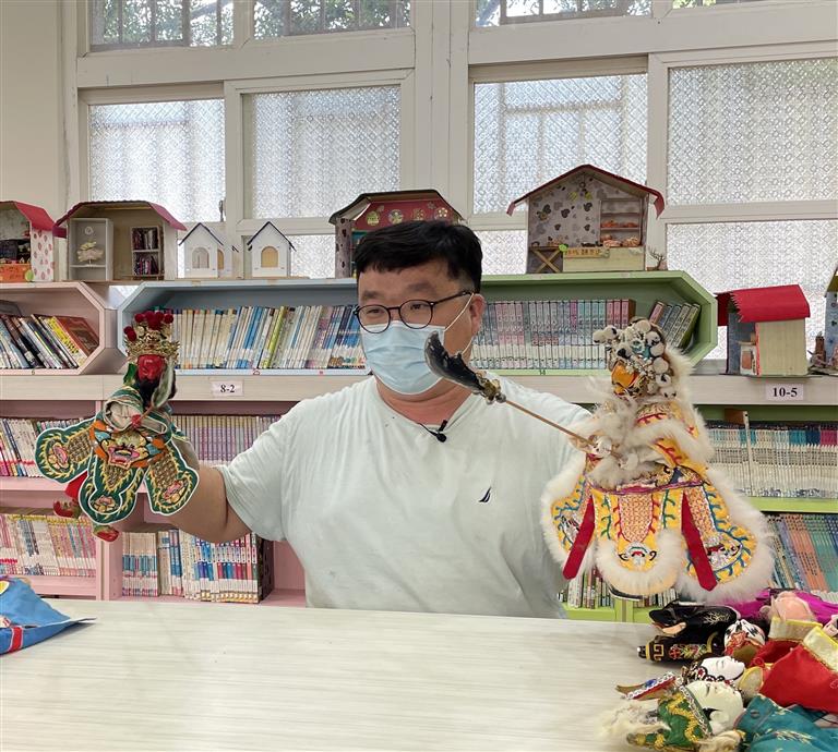 錄製老師布袋戲介紹