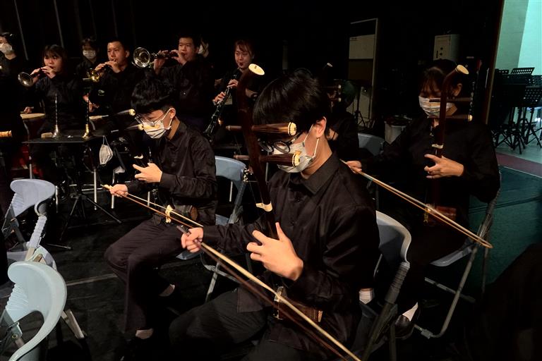國樂社學生演奏