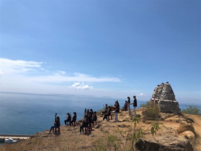 西嶼三仙台(西台古堡周邊)樂團演出實況