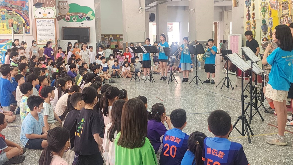 管樂重奏表演