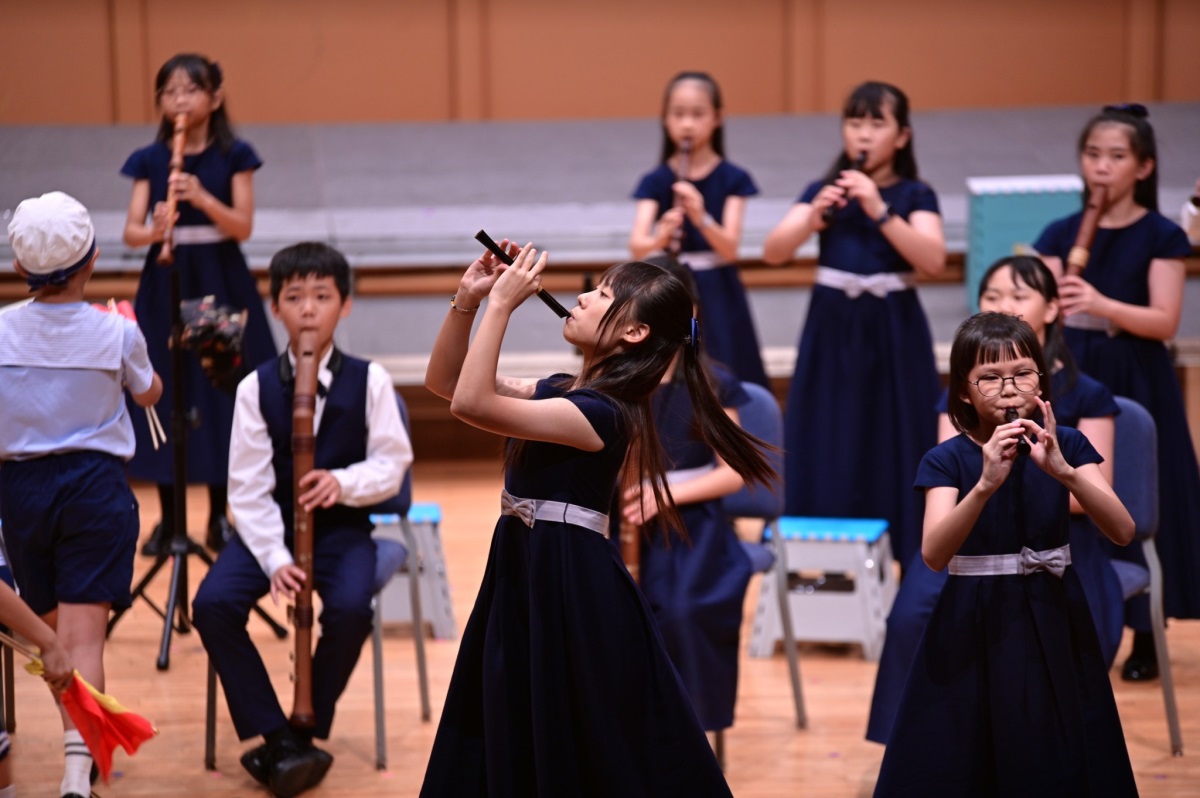 台中市立大元國小演出