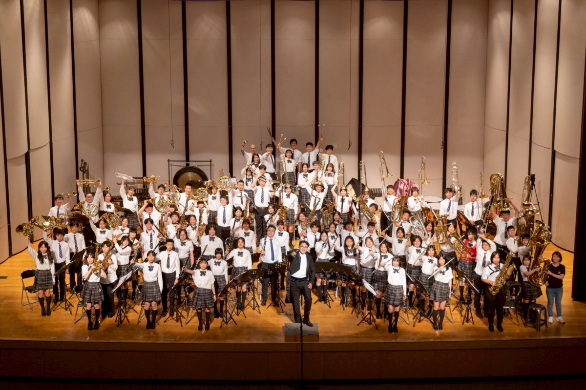 永平高中管樂校友團定裝照