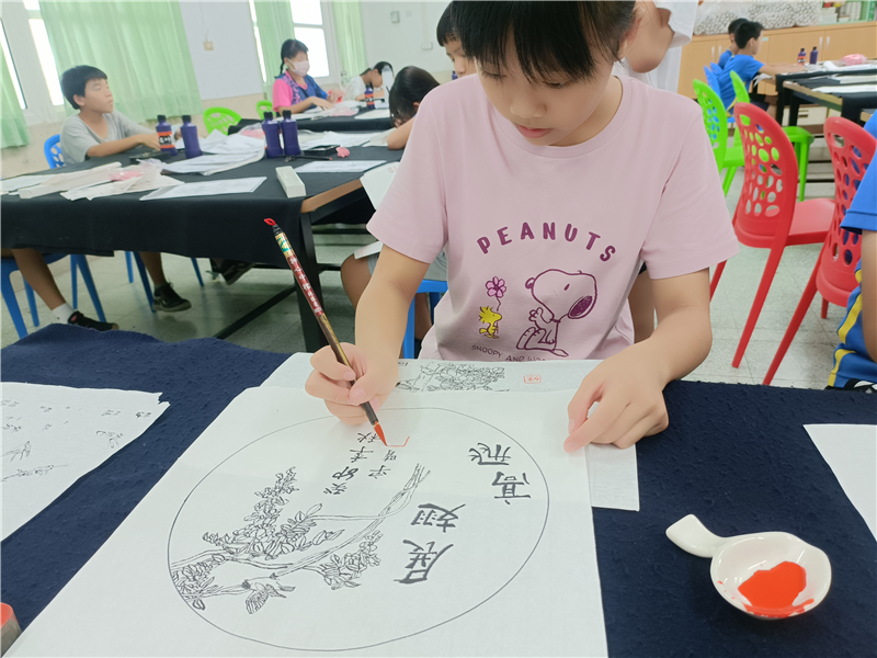 工筆白描