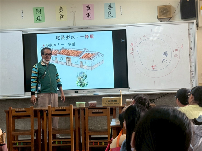 老師介紹古厝樣式