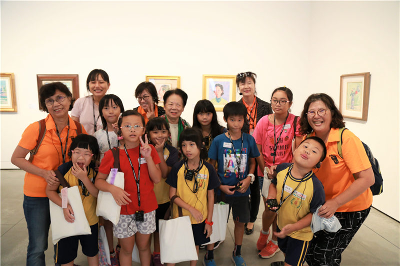 與郭為美老師合影