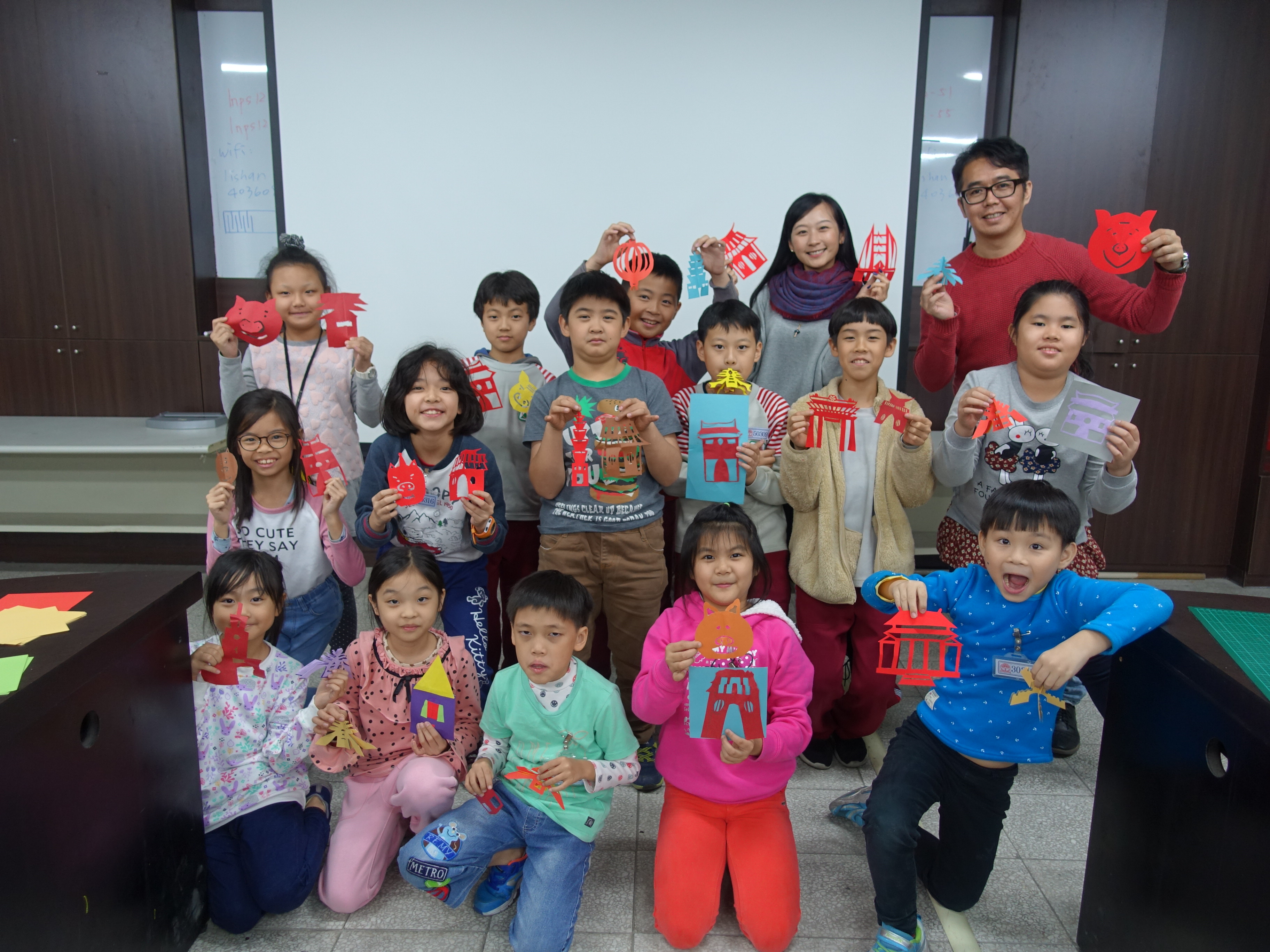 工作坊剪紙創作分享