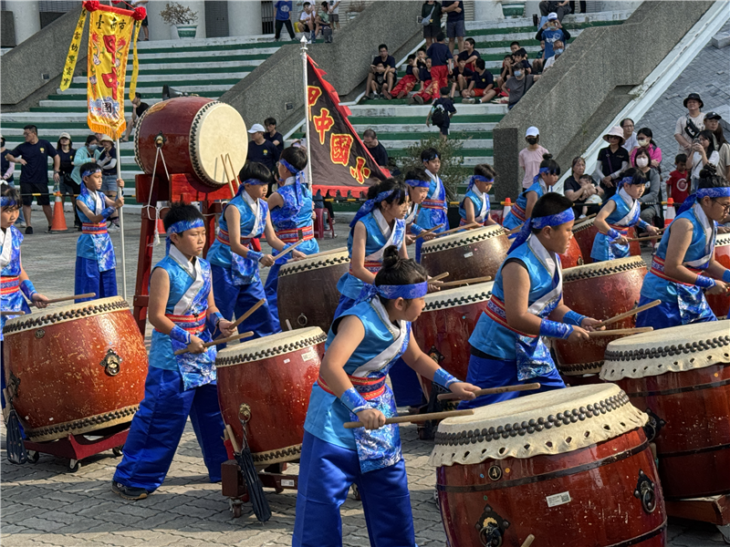 農民節大會鼓術表演