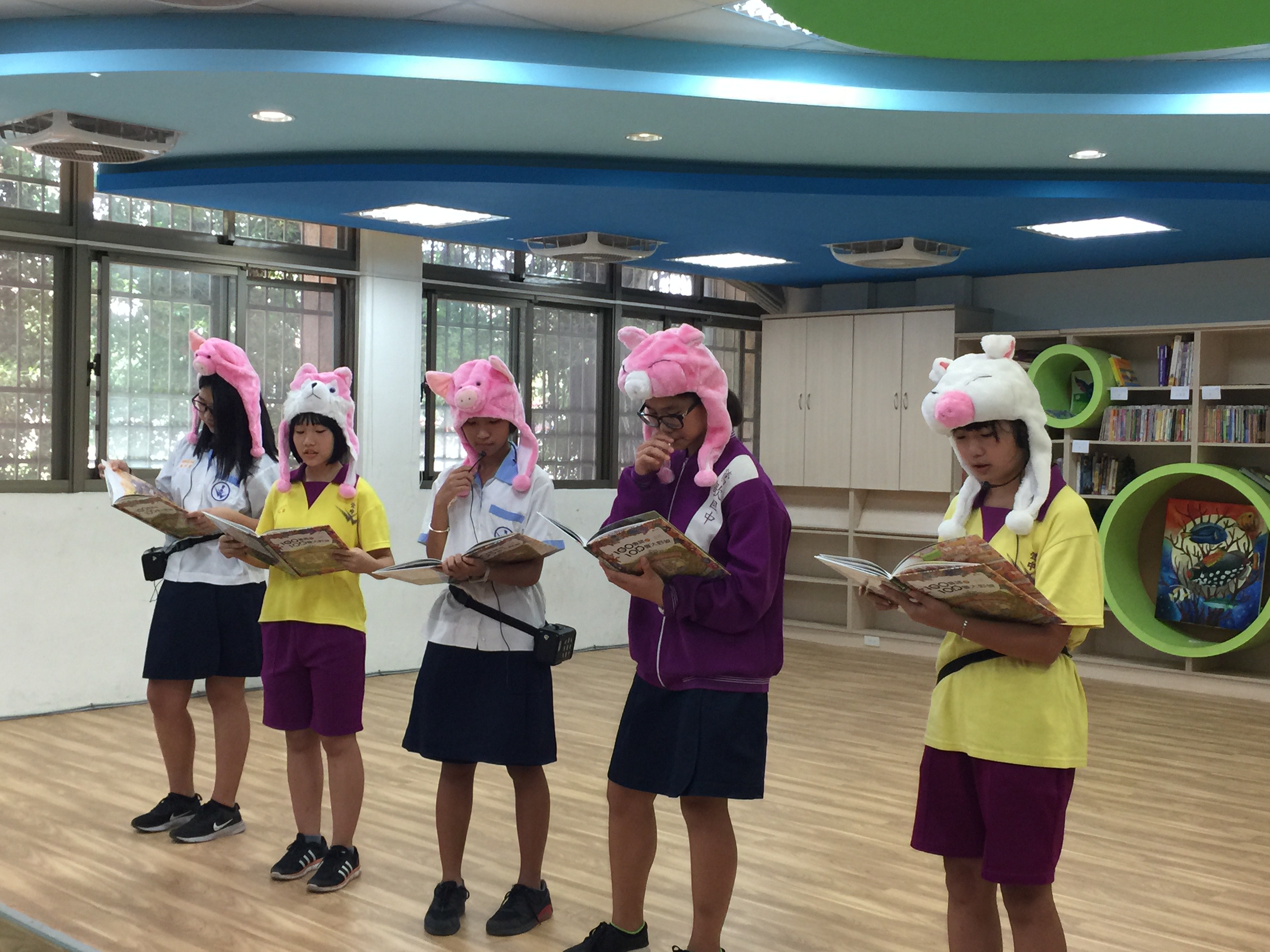 繪聲繪影戲說文學—繪本x即興劇x閱讀三部曲