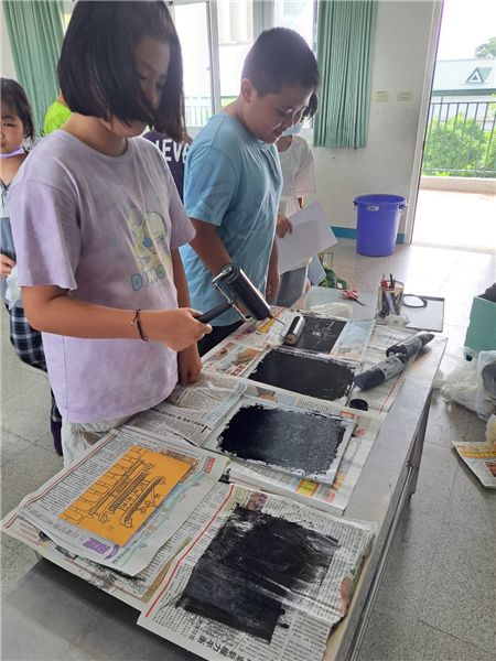 113學年度高雄市竹滬國小藝術深耕計畫-墨與彩間。印象竹滬_封面照片