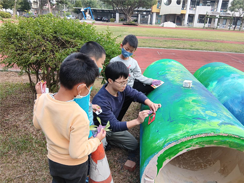 水管獅彩繪創作