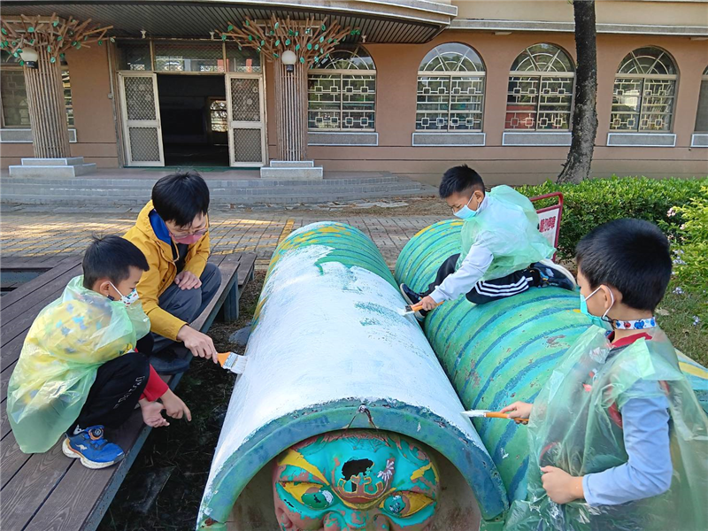 彩繪、雕塑與永續校園的對話_封面照片