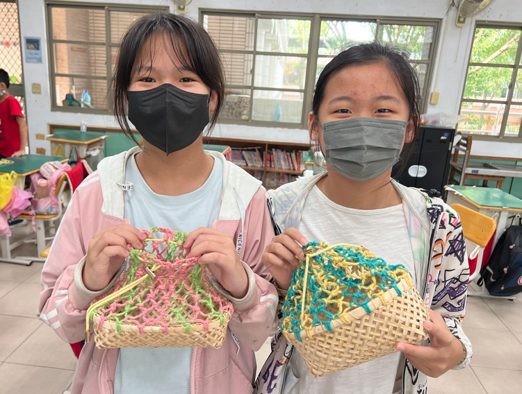 高年級竹背包作品