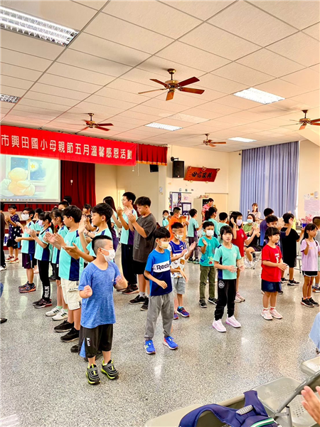 【112學年度高雄市興田國小】三忠練舞情形
