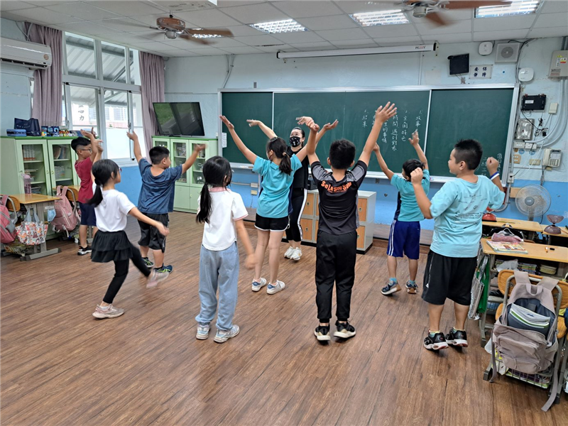 【112學年度高雄市興田國小】六忠練舞情形