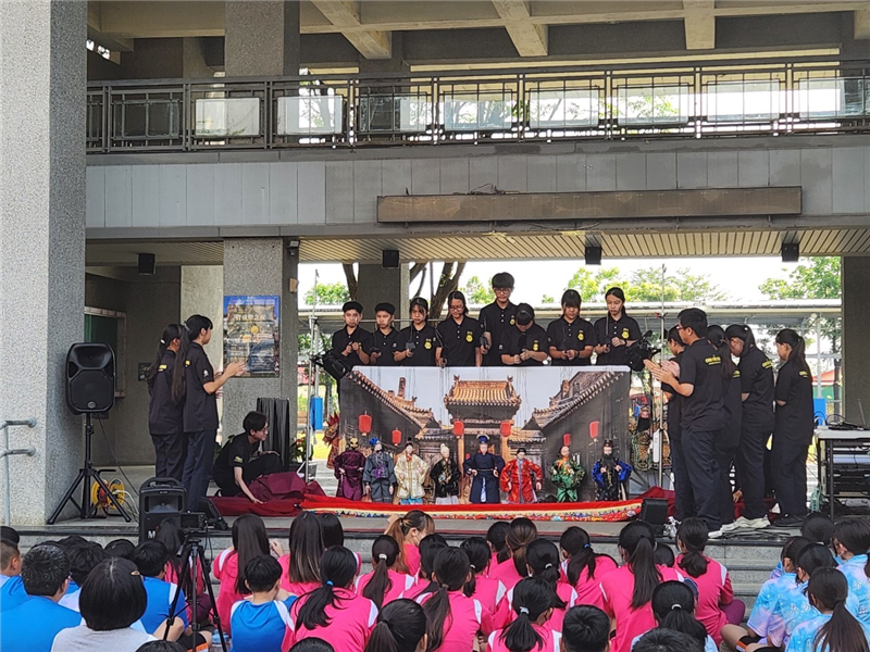 傀儡戲社校內公演