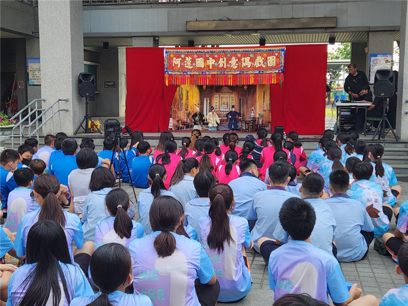 傀儡戲社校內公演