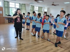 肢體律動課程上課情形