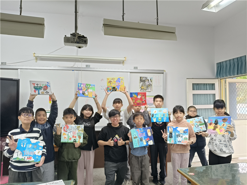 壓克力創作-臺灣印象