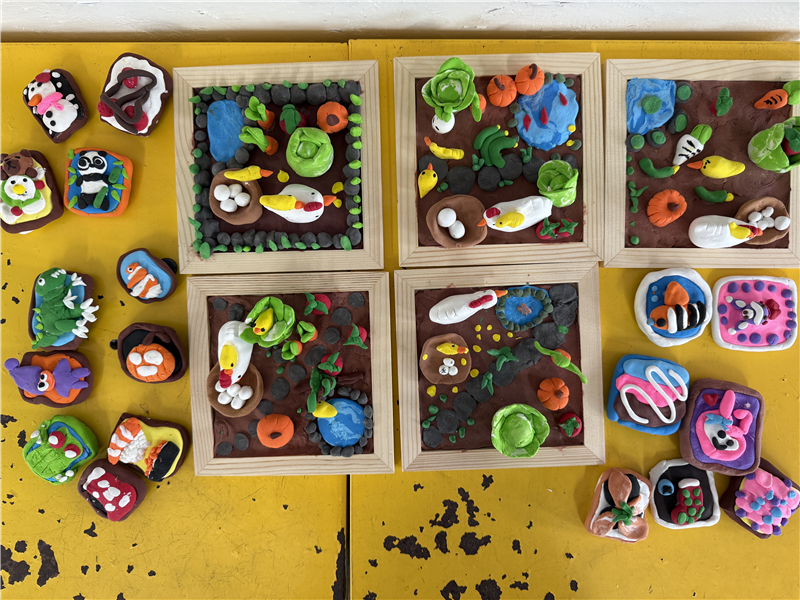 我的黏土作品