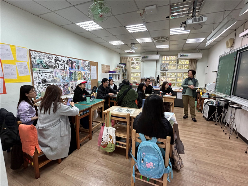學校藝術深耕教學計畫藍染課程增能研習