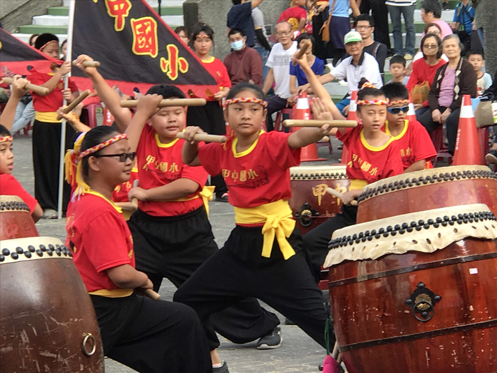 鼓術參加台南市傳統藝術比賽獲得優等