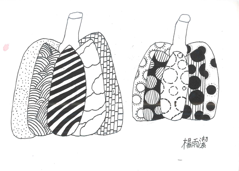 纏繞畫創作