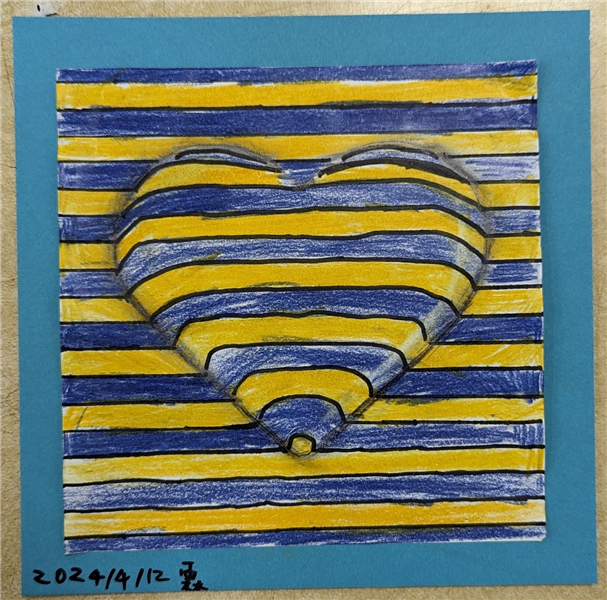 視覺錯亂的畫創作