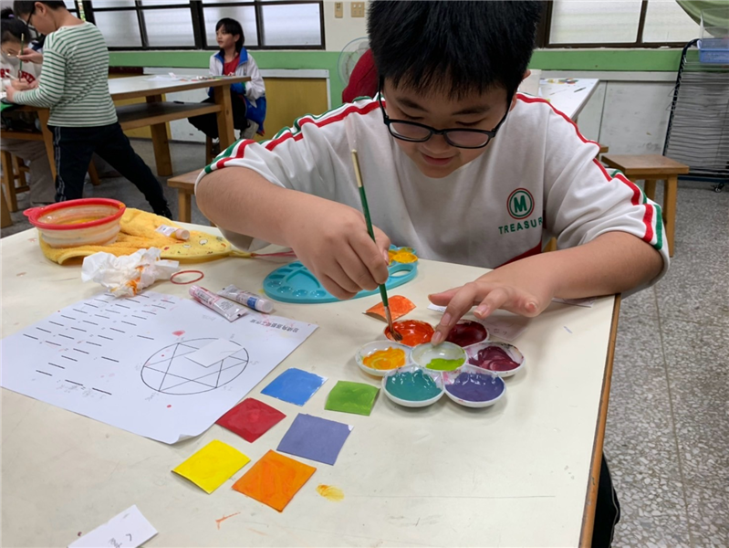 色相環學生作品