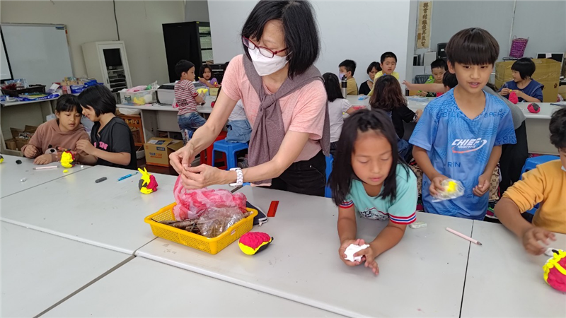 婆憂鳥立體創作