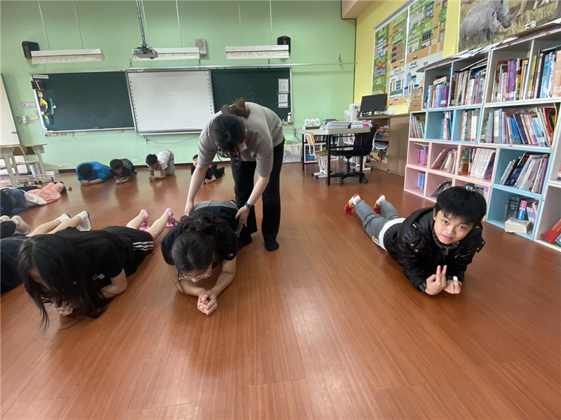 舞蹈課上課情形