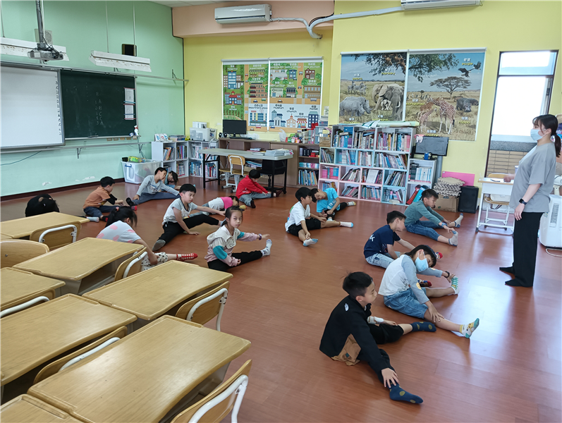 舞蹈課上課情形