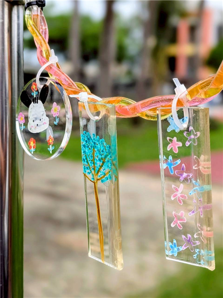 隨風搖曳的美麗作品