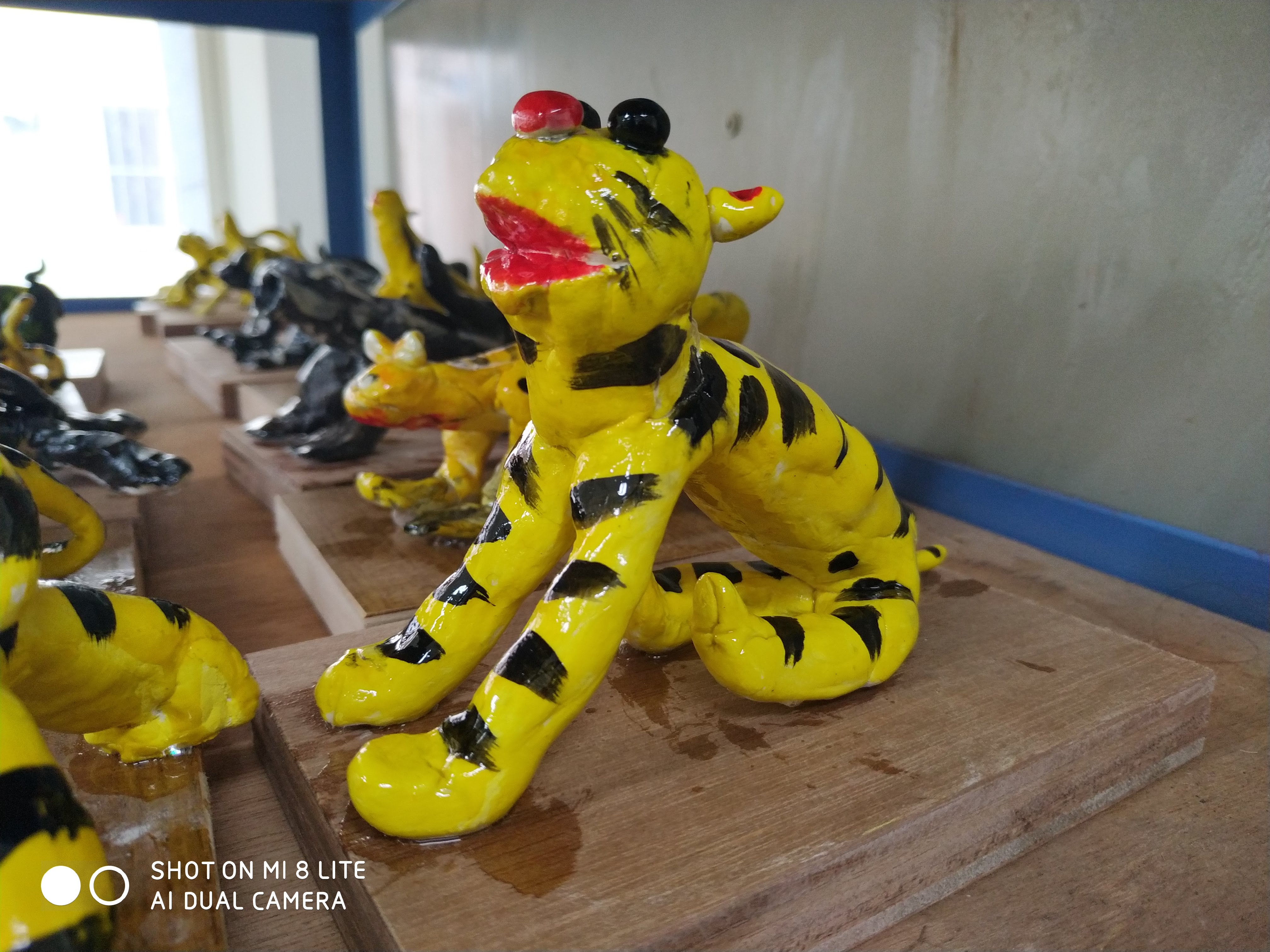 小小工藝師在中興-虎爺雕塑