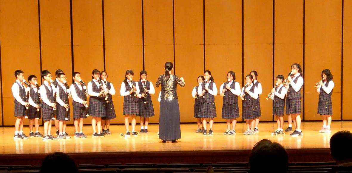 參加臺南市108學年度音樂比賽國小直笛合奏