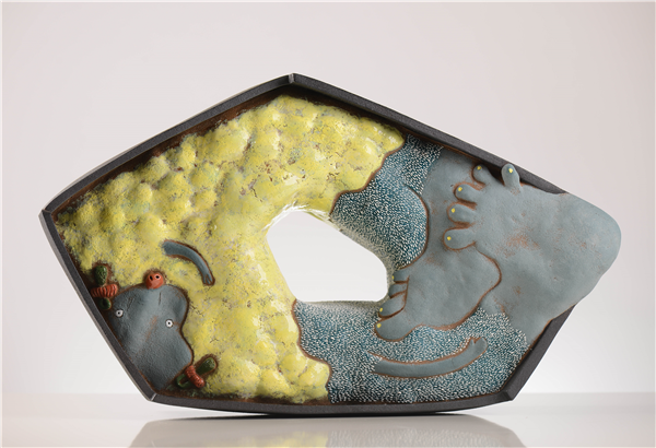 施姵伃-陶瓷創作展「框框。IN or OUT」-自創圖片第二張