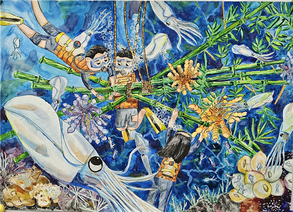 靜觀心藝書畫聯展-自創圖片第三張 靜觀心藝書畫聯展-自創圖片第三張