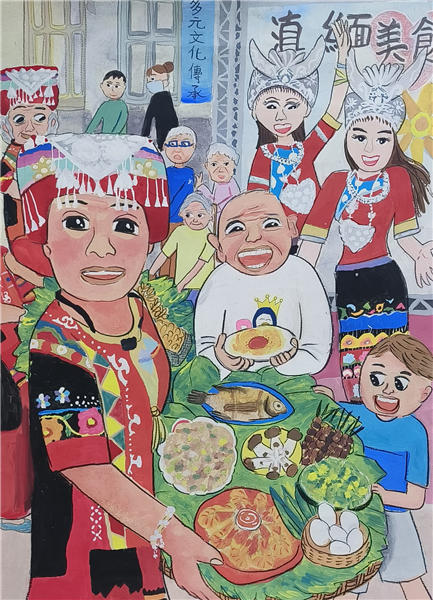 2025《多元傳承．深耕社區》繪畫得獎作品全國巡迴展-自創圖片第一張